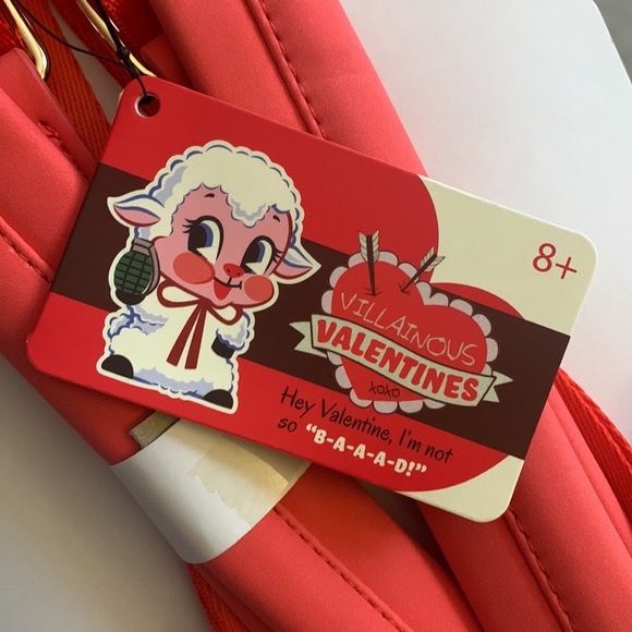 Funko by Loungefly Villainous Valentines Mini Backpack - Picture 7 of 12